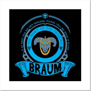 BRAUM - LIMITED EDITION Posters and Art